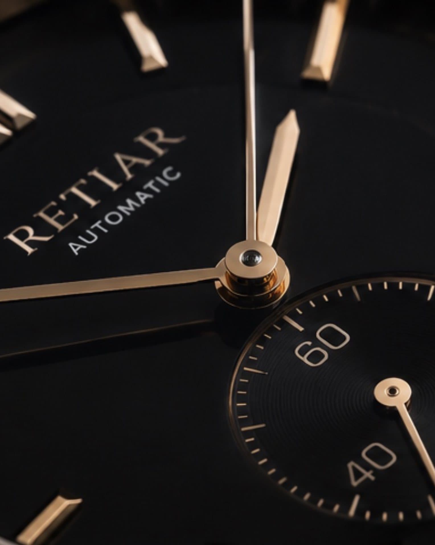 Watch dial in close detail