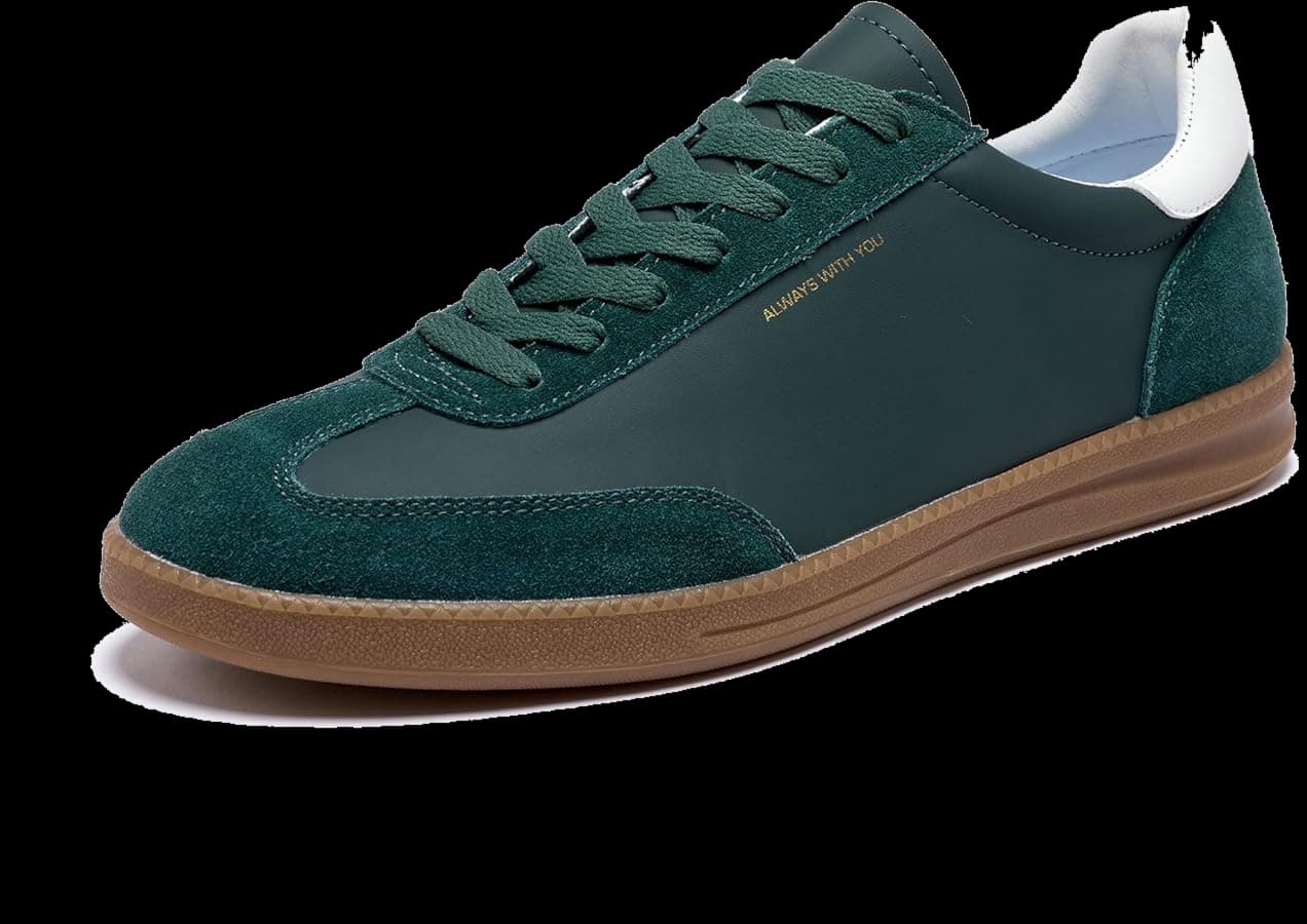 Hopelong Retro Leather Tennis Shoes